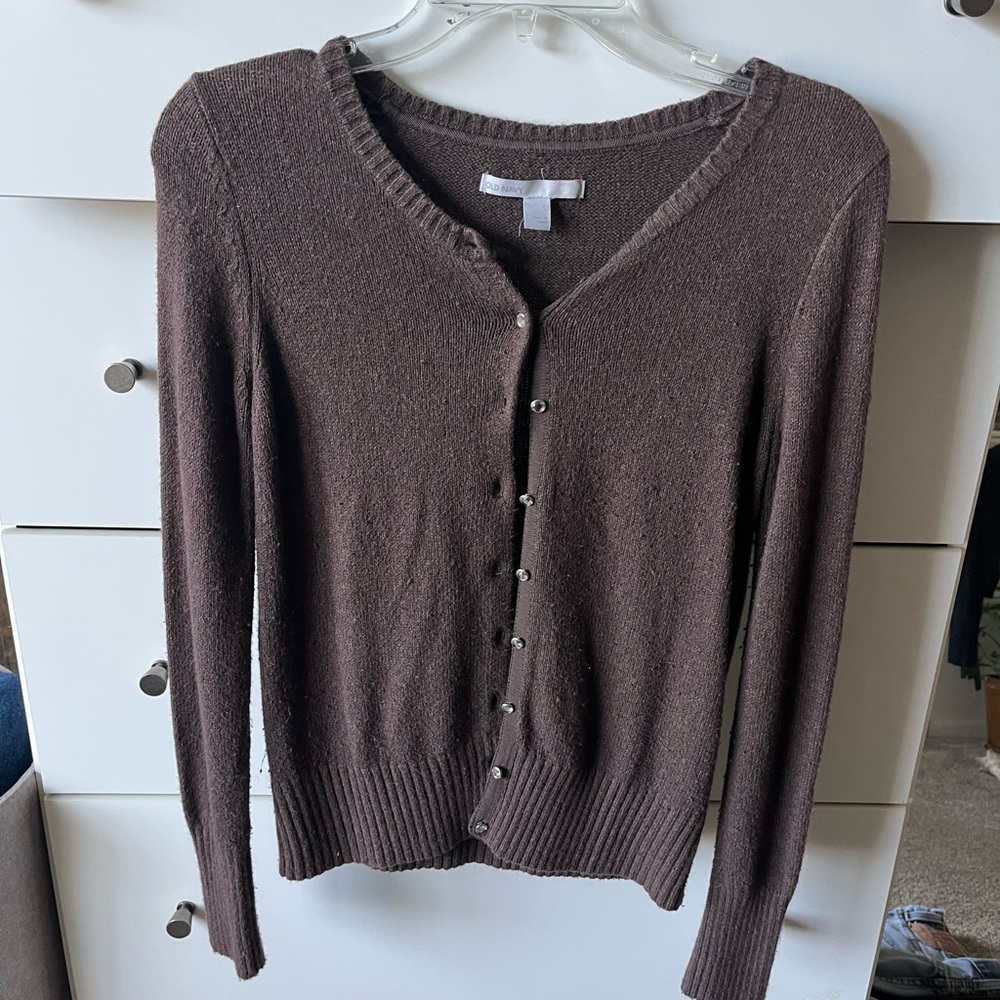 Old Navy Brown Women's Cardigan